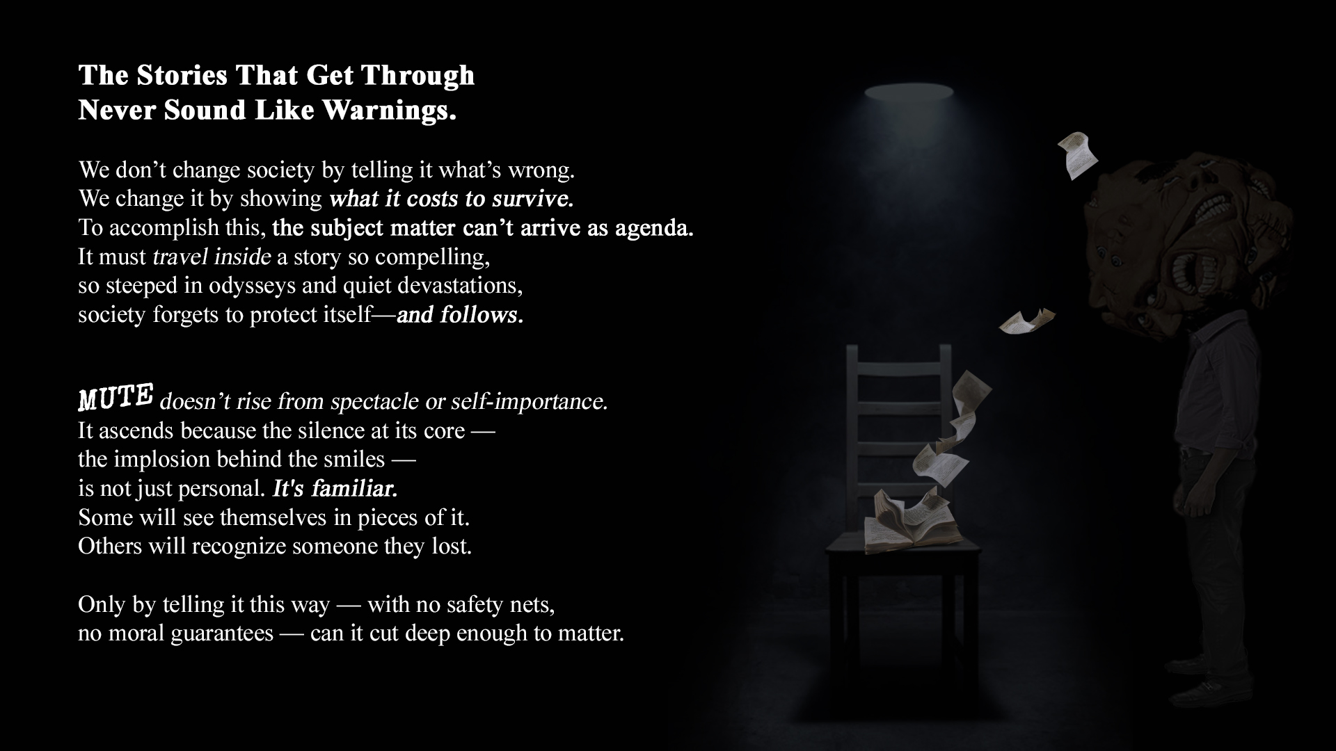 14 Pitch Deck Panel awareness